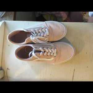 Pink old school vans